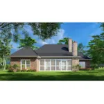 European House Plan Rear Photo 01 - Kingsbury Hill European Home 055D-1000 - Search House Plans and More