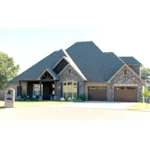 Ranch House Plan Front Photo 01 - Cheswick Hill Rustic Ranch Home 055D-1004 - Search House Plans and More