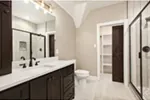 Rustic House Plan Bathroom Photo 03 - Grandel Knoll Luxury Home 055D-1006 - Search House Plans and More