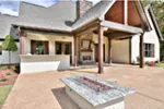 Southern House Plan Outdoor Livinig Photo 04 - Grandel Knoll Luxury Home 055D-1006 - Search House Plans and More