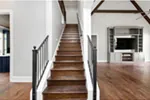 Rustic House Plan Stairs Photo - Grandel Knoll Luxury Home 055D-1006 - Search House Plans and More