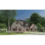 European House Plan Side View Photo - Orlena European Home 055D-1009 - Shop House Plans and More