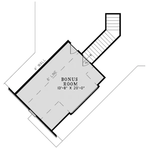 European House Plan Second Floor - Penny Hollow Rustic Home 055D-1010 - Shop House Plans and More