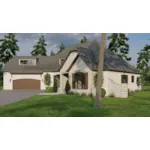 European House Plan Front Photo 02 - Penny Hollow Rustic Home 055D-1010 - Shop House Plans and More