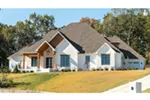 Traditional House Plan Front Photo 02 - Laurel Lake Ranch Home 055D-1049 - Shop House Plans and More