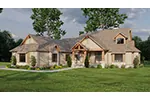 Traditional House Plan Front Photo 03 - Trembath Tudor Home 055D-1050 - Shop House Plans and More