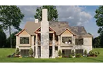 Traditional House Plan Rear Photo 01 - Trembath Tudor Home 055D-1050 - Shop House Plans and More