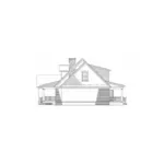 Traditional House Plan Right Elevation - Pinkerton Hill Ranch Home 055D-1055 - Shop House Plans and More