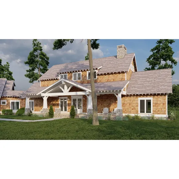 Country House Plan Front Photo 02 - Hampshire Cove Craftsman Home 055D-1058 - Search House Plans and More