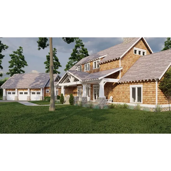 Country House Plan Front Photo 03 - Hampshire Cove Craftsman Home 055D-1058 - Search House Plans and More