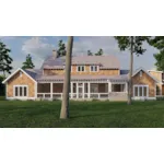 Country House Plan Rear Photo 01 - Hampshire Cove Craftsman Home 055D-1058 - Search House Plans and More