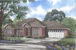 Traditional House Plan Front Image - 055D-1059 - Shop House Plans and More