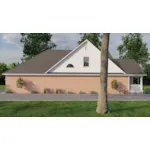 Traditional House Plan Side View Photo - Peach Field Country Home 055D-1060 - Shop House Plans and More