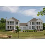 Multi-Family House Plan Front of Home - Marvin Lane Country Duplex 055D-1063 - Shop House Plans and More