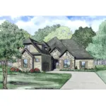 Ranch House Plan Front Image - Smiths Ferry Ranch Home 055D-1065 - Shop House Plans and More