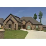 Ranch House Plan Front of Home - Smiths Ferry Ranch Home 055D-1065 - Shop House Plans and More