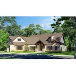 Mountain House Plan Front Photo 02 - Keane Craftsman Home 055D-1075 - Shop House Plans and More