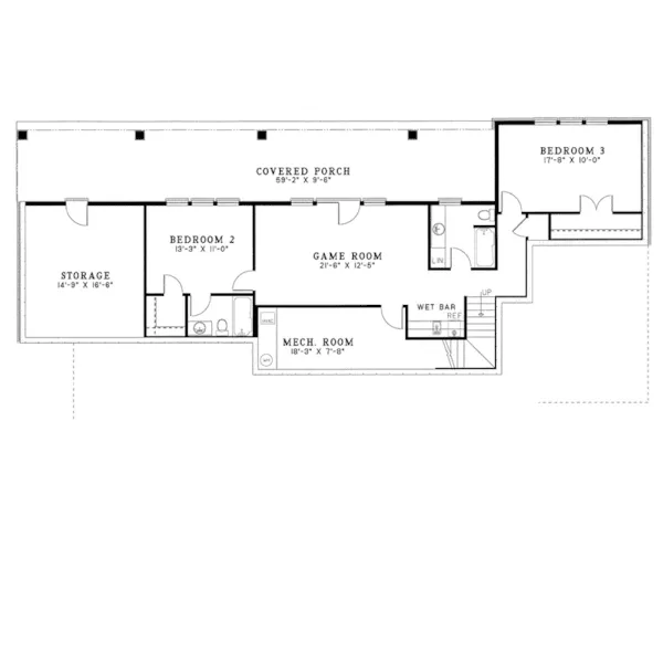 Country House Plan Second Floor - Alberta Hill Luxury Home 055S-0005 - Search House Plans and More