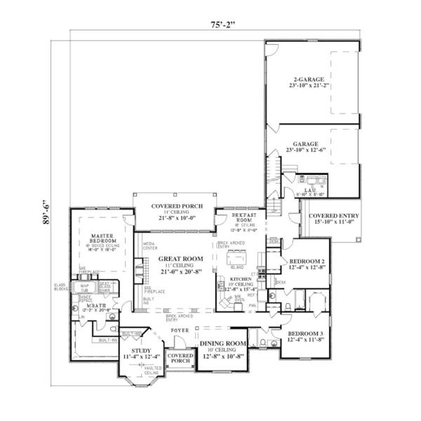 Luxury House Plan First Floor - Fiore Luxury Traditional Home 055S-0011 - Search House Plans and More