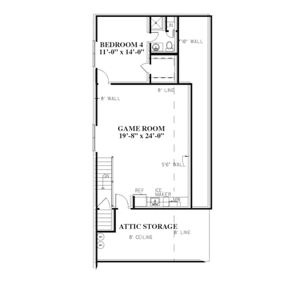 Luxury House Plan Second Floor - Fiore Luxury Traditional Home 055S-0011 - Search House Plans and More