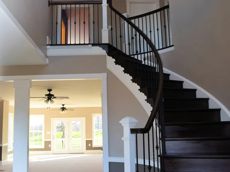 Traditional House Plan Stairs Photo 01 - Elsworth Place Luxury Home 055S-0016 - Search House Plans and More