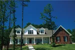 Colonial House Plan Front Photo 01 - Carwine Ridge Luxury Home 055S-0024 - Search House Plans and More