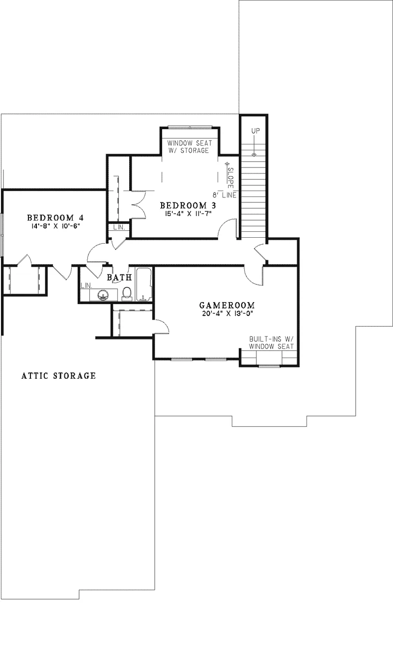 Traditional House Plan Second Floor - Linda Marie Luxury Home 055S-0033 - Shop House Plans and More