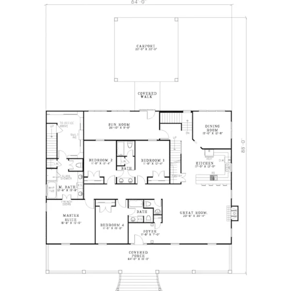 Luxury House Plan First Floor - Nantucket Cliff Cape Cod Home 055S-0042 - Shop House Plans and More