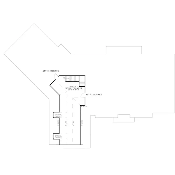 Traditional House Plan Second Floor - Laddonia Manor Luxury Home 055S-0065 - Shop House Plans and More