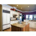 Luxury House Plan Kitchen Photo 02 - Deerwood Park Luxury Home 055S-0075 - Search House Plans and More