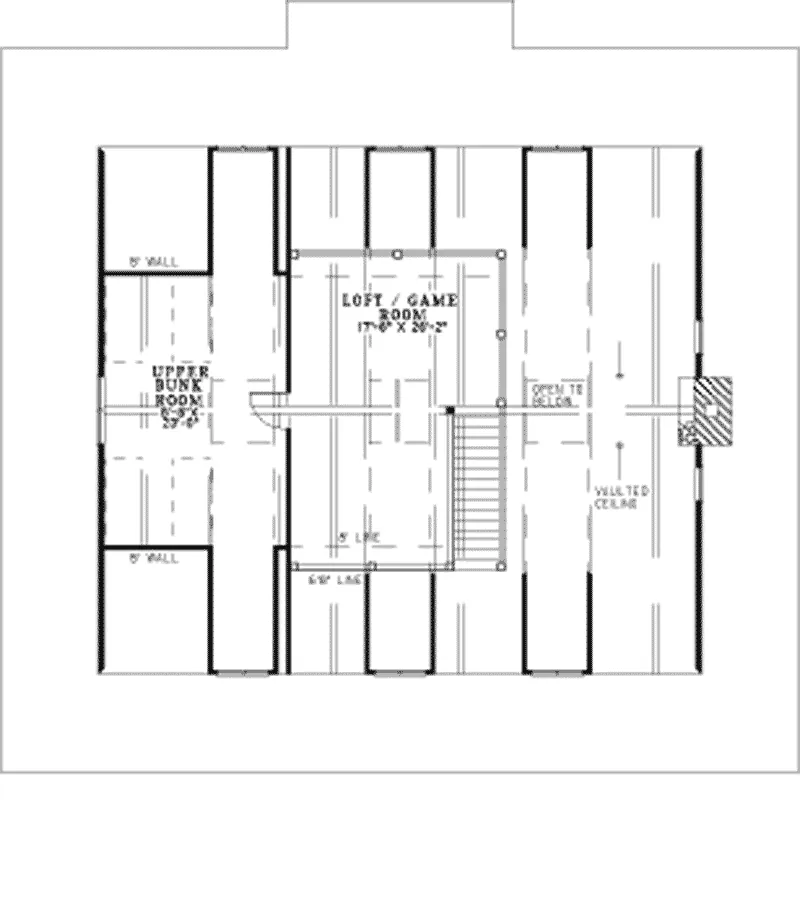 Country House Plan Second Floor - Jarvis Luxury Country Home 055S-0079 - Search House Plans and More