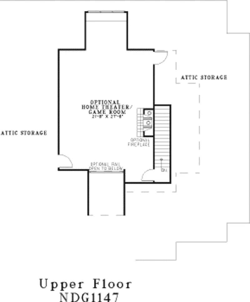 Traditional House Plan Second Floor - Brixia Luxury Home 055S-0083 - Search House Plans and More