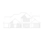 Shingle House Plan Rear Elevation - Rhineland Manor Luxury Home 055S-0085 - Shop House Plans and More