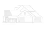 Craftsman House Plan Right Elevation - Rhineland Manor Luxury Home 055S-0085 - Shop House Plans and More