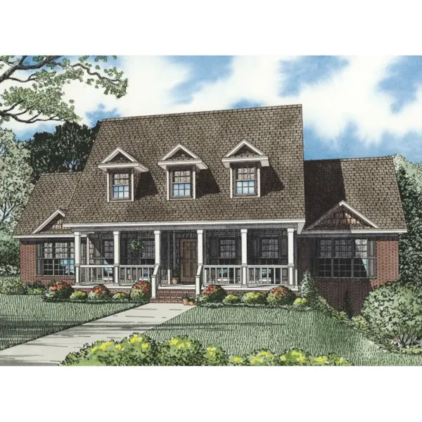 Luxury Country Style House With Curb Appeal