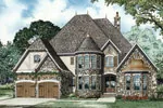 Luxury House Plan Front Image - Randleman European Home 055S-0101 - Shop House Plans and More