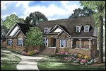 Luxury House Plan Front of Home - Alpena Luxury Home 055S-0106 - Search House Plans and More