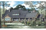 Arts & Crafts House Plan Color Image of House - Clancy Creek Rustic Luxury Home 055S-0114 - Search House Plans and More