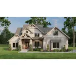 Luxury House Plan Front of House 055S-0118