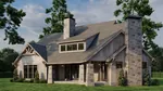 Luxury House Plan Rear Photo 01 - Neidgringhaus Luxury Home 055S-0118 - Shop House Plans and More