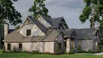 Craftsman House Plan Side View Photo - Neidgringhaus Luxury Home 055S-0118 - Shop House Plans and More