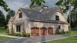 Luxury House Plan Side View Photo 01 - Neidgringhaus Luxury Home 055S-0118 - Shop House Plans and More