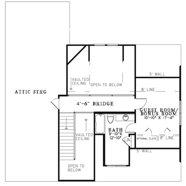 Rustic House Plan Second Floor - Raintree Manor Luxury Home 055S-0125 - Shop House Plans and More