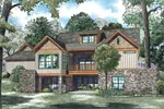 Luxury House Plan Color Image of House - Raintree Manor Luxury Home 055S-0125 - Shop House Plans and More