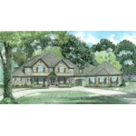 European House Plan Front of House 055S-0128