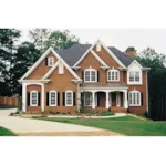 Grand Two-Story Brick House With Tremendous Curb Appeal