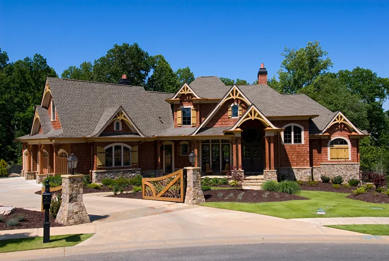 Casual Country French Style Home Has Welcoming Appeal