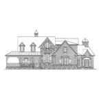 Country House Plan Front Image of House - La Belle Place European Home 056D-0045 - Shop House Plans and More