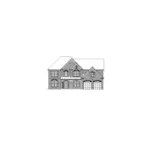 Traditional House Plan Front Image of House - Barnehurst Traditional Home 056D-0061 - Search House Plans and More