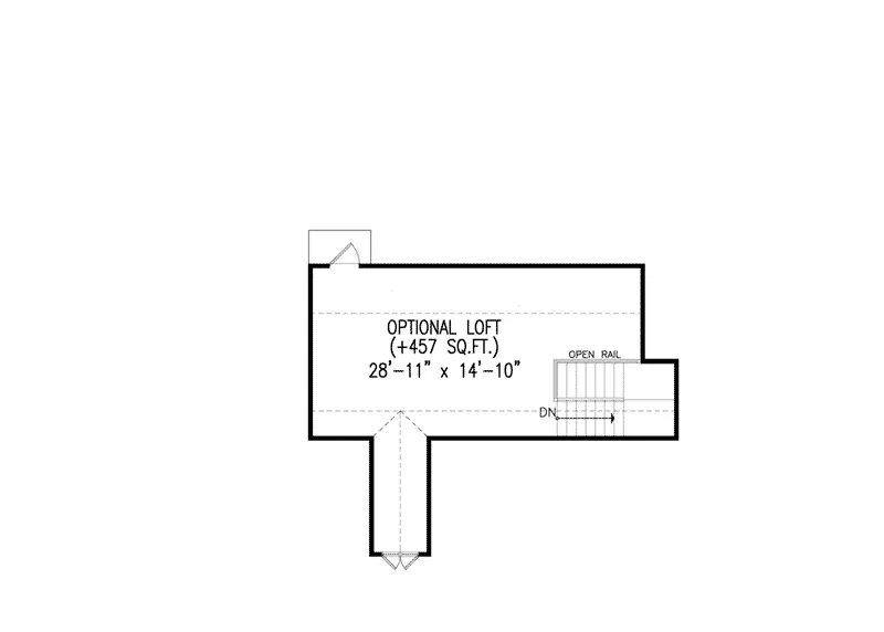 Ranch House Plan Optional Second Floor - Farris Hollow European Home 056D-0078 - Search House Plans and More